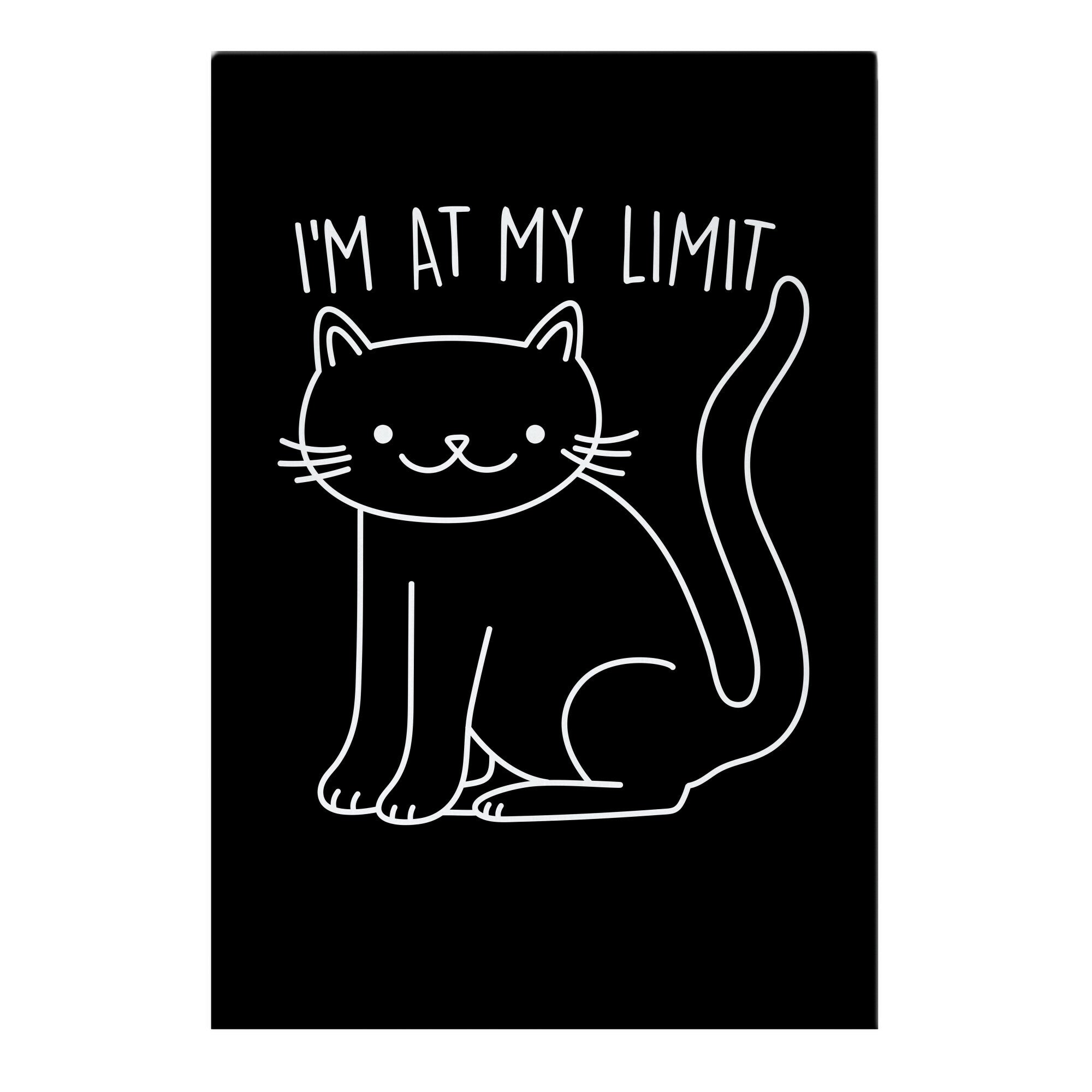I'm At My Limit Kitten Garden Flag